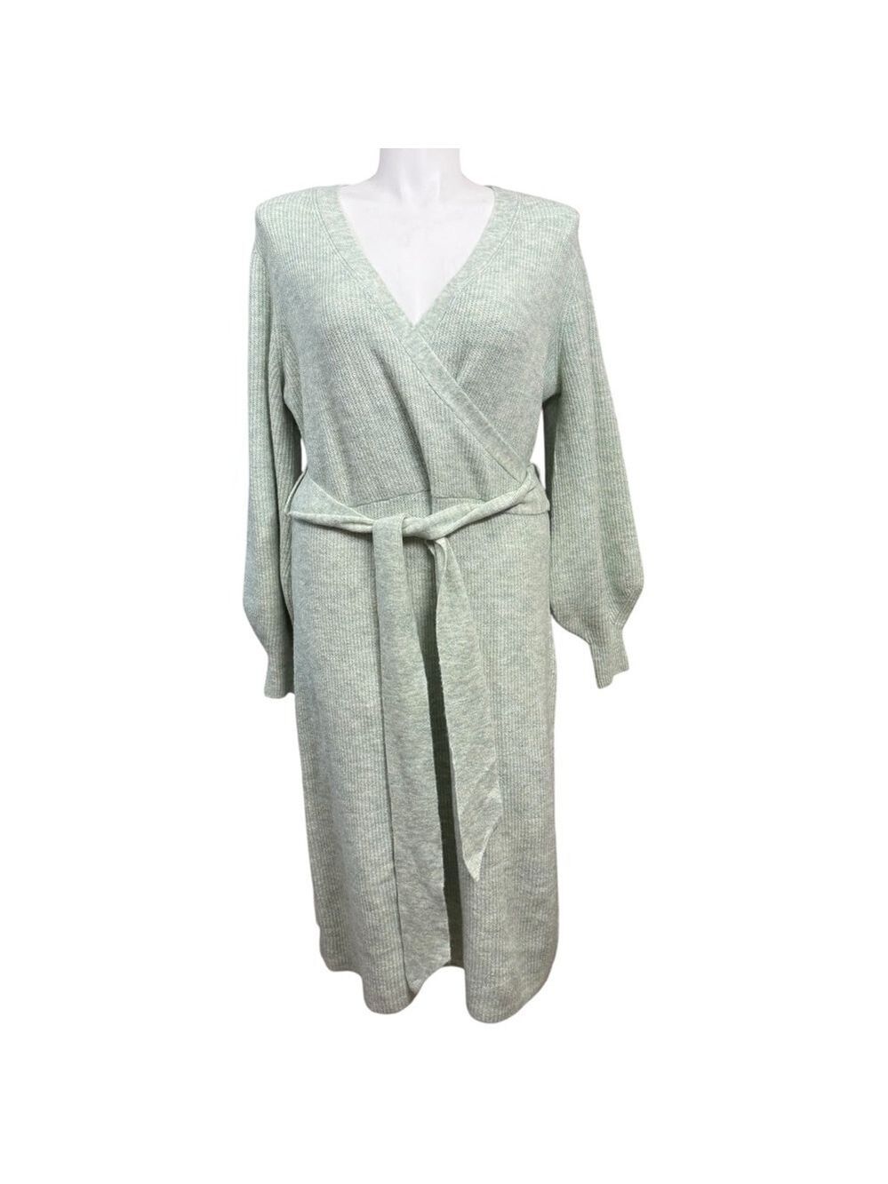 NWT Lane Bryant‎ Green Knit Dress Size 14/16